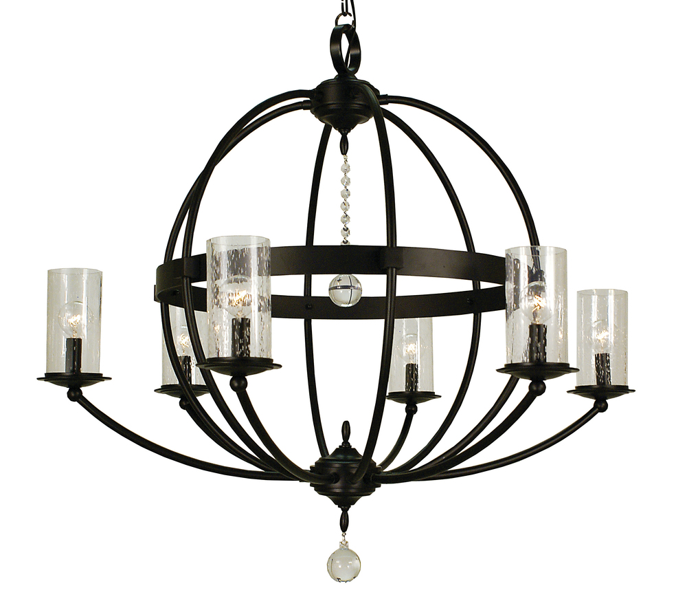 6 Light Brushed Nickel Compass Foyer Chandelier 1077 Bn Main 6 Light Brushed Nickel Compass Foyer Chandelier